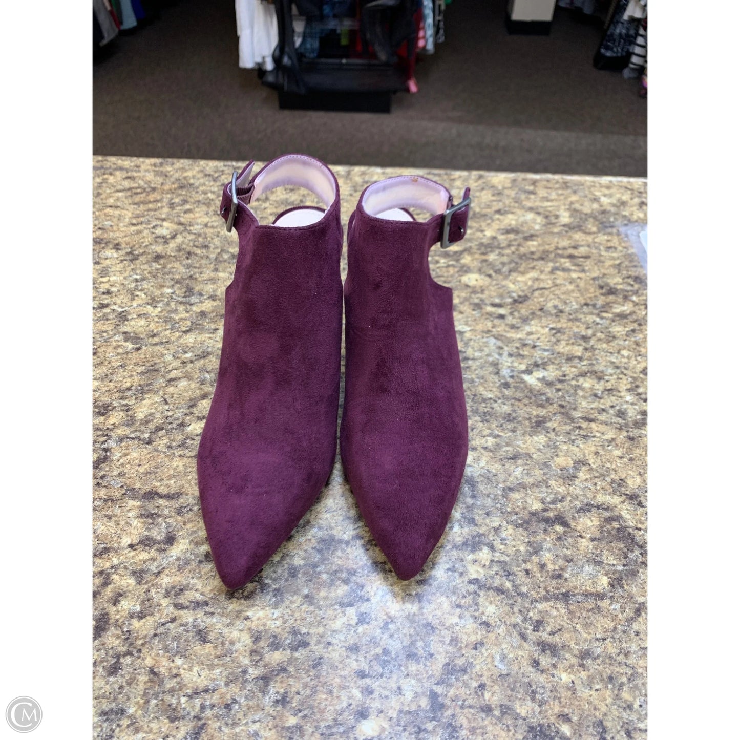 Shoes Heels Stiletto By Cmf In Purple, Size: 8.5