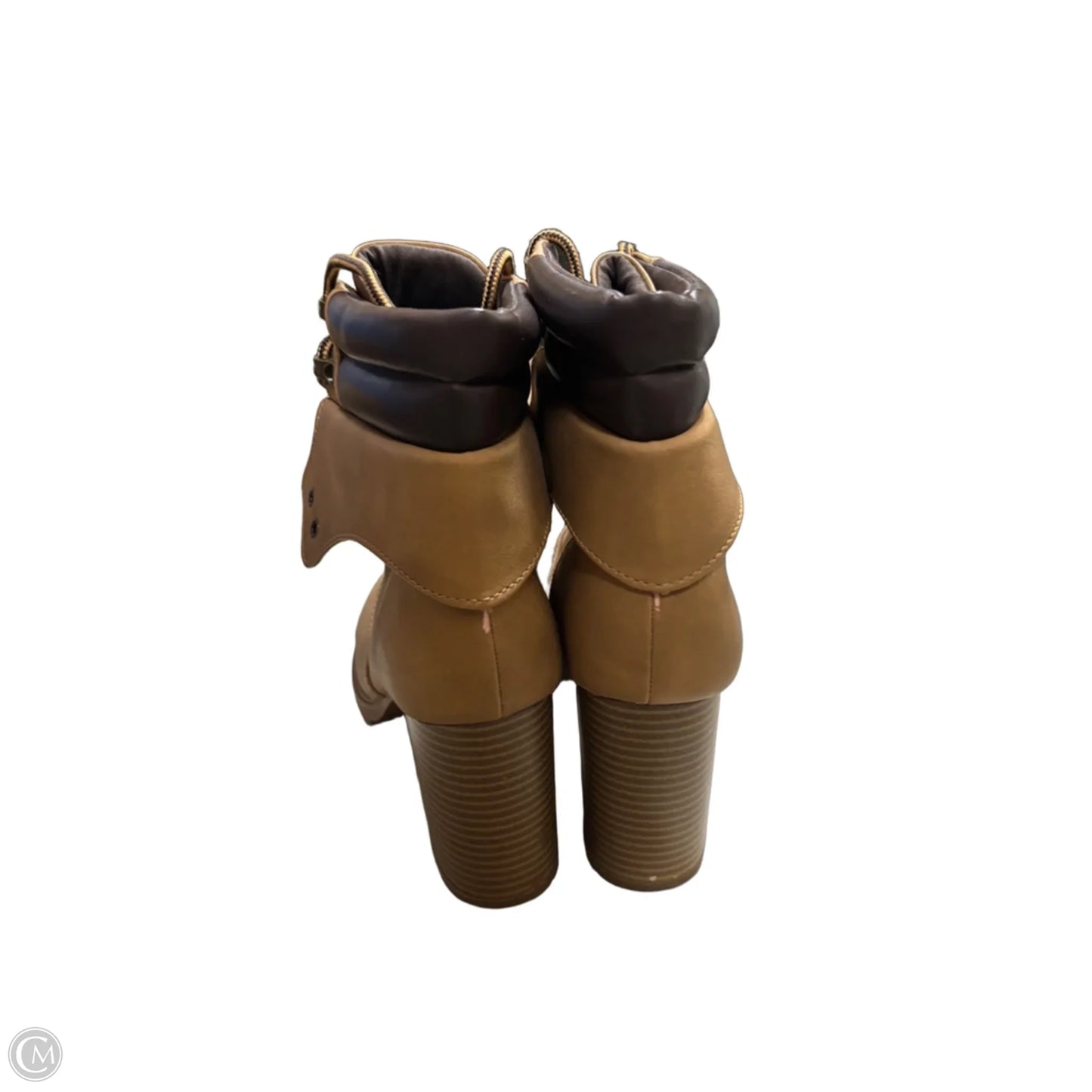 Shoes Heels Block By Report In Brown, Size: 9.5