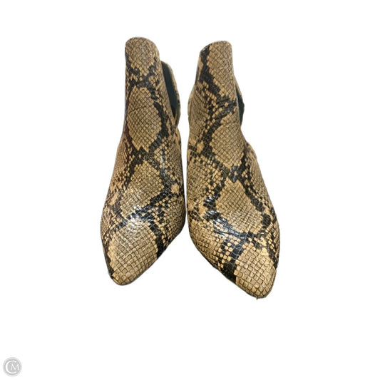 Shoes Heels Block By Charles By Charles David In Animal Print, Size: 9