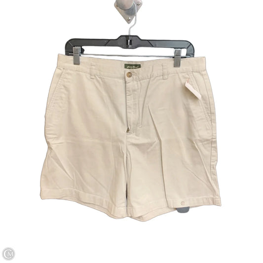 Shorts By Eddie Bauer In Beige, Size: 12