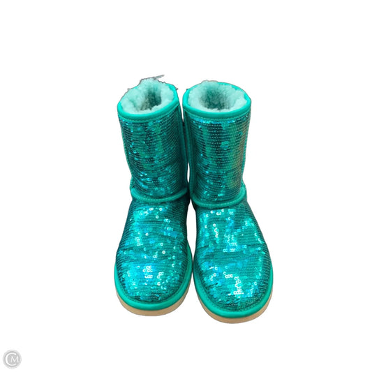 Boots Designer By Ugg In Teal, Size: 6