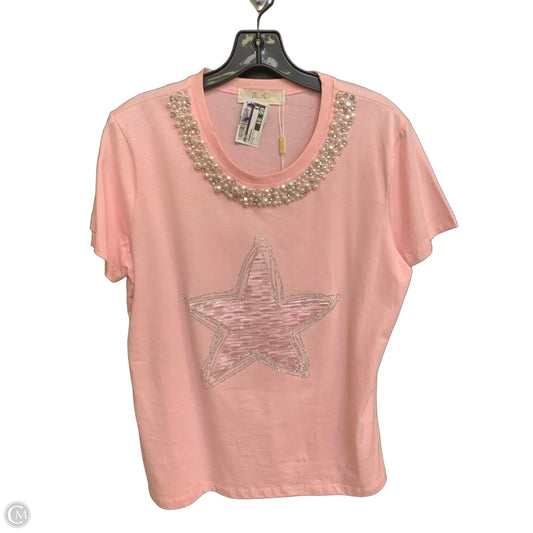 Top Long Sleeve By Cmf In Orange Denim, Size: M