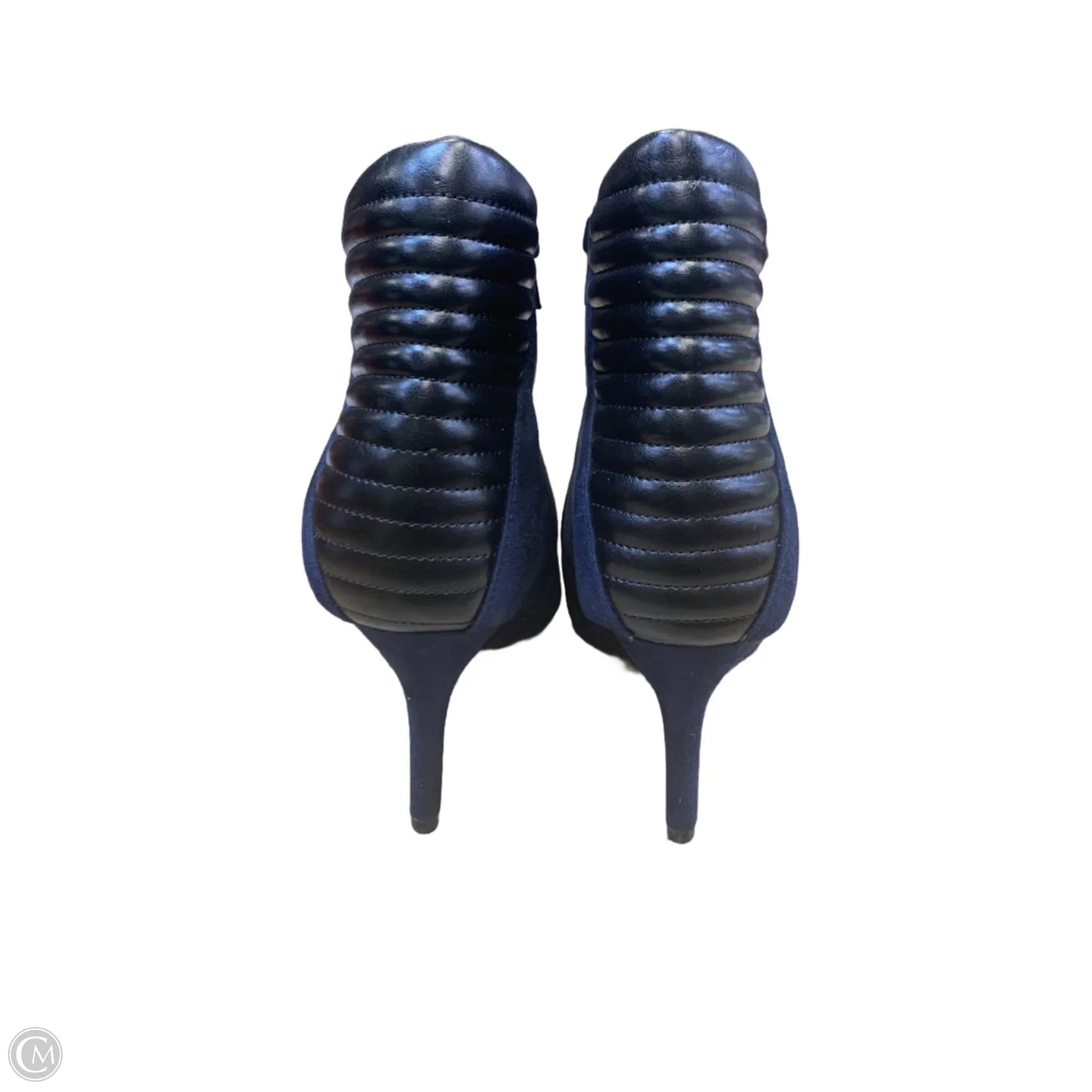 Boots Ankle Heels By Rouge In Blue, Size: 9