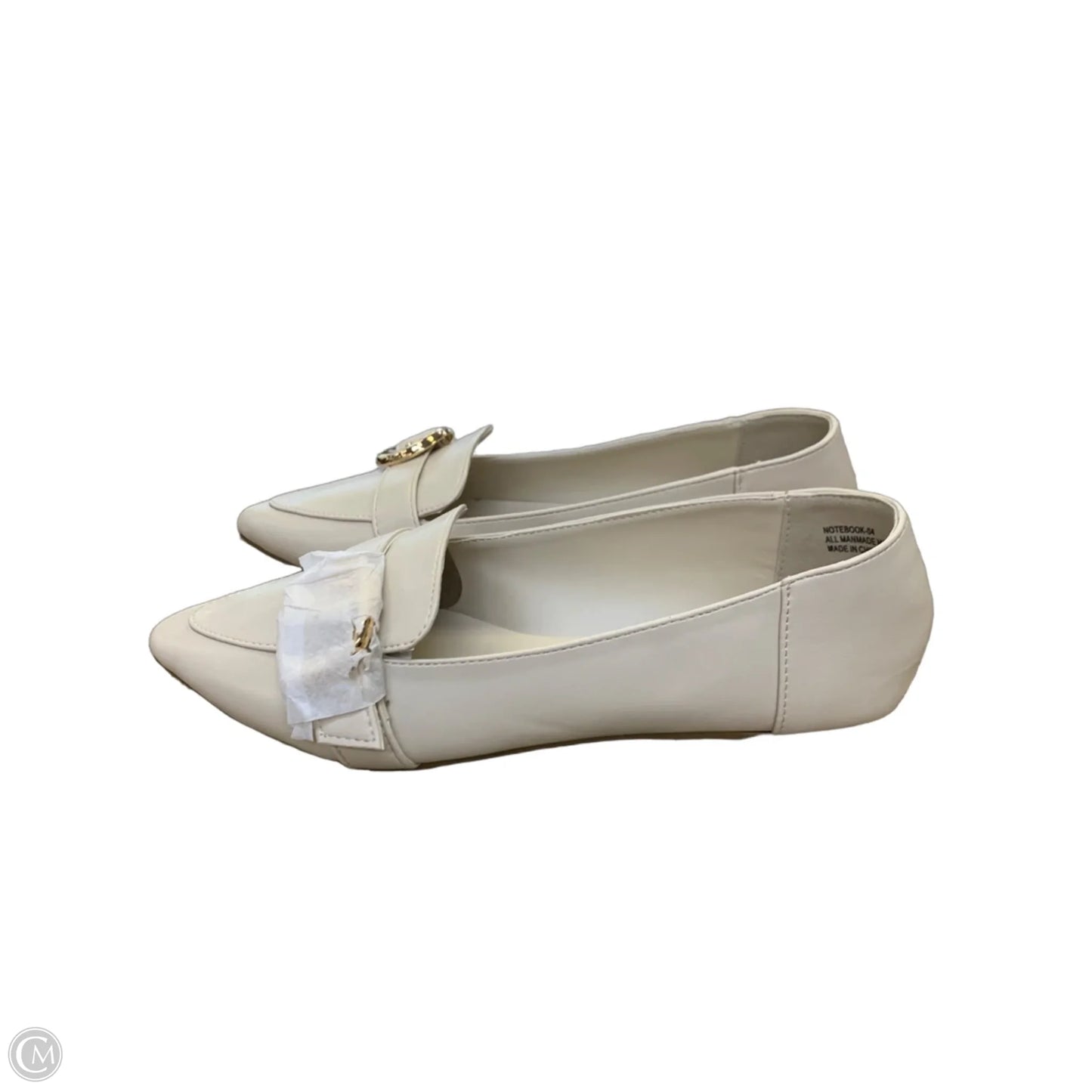 Shoes Flats By Rouge In Ivory, Size: 8.5