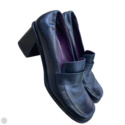 Shoes Heels Block By Maripe In Black, Size: 9