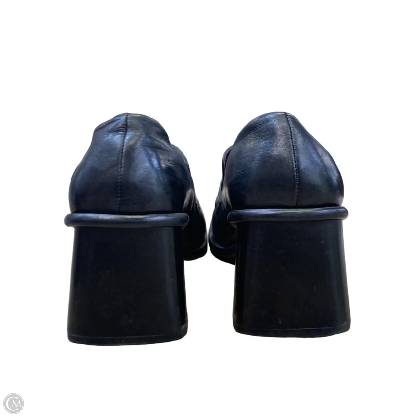 Shoes Heels Block By Maripe In Black, Size: 9