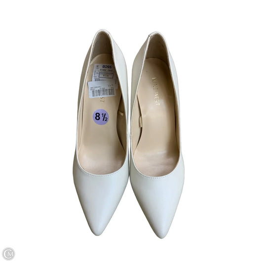 Shoes Heels Stiletto By Nine West In Ivory, Size: 8.5