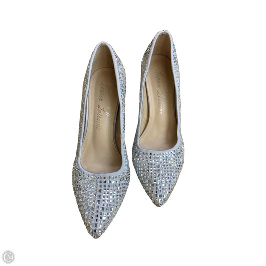 Shoes Heels Stiletto By Cmf In Silver, Size: 9